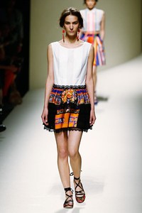 Alberta Ferretti, Spring/Summer 2014. (Photo by Andreas Rentz/Getty Images)