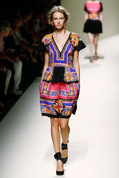 Alberta Ferretti, Spring/Summer 2014. (Photo by Andreas Rentz/Getty Images)