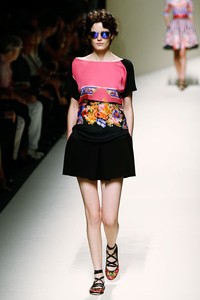 Alberta Ferretti, Spring/Summer 2014. (Photo by Andreas Rentz/Getty Images)