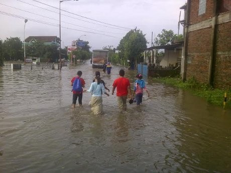 7 Kecamatan di Jepara Sempat Dikepung Banjir, Kini Mulai Surut