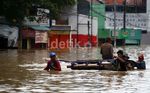 Jalan KH Abdullah Syafei Kembali Lumpuh