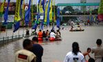 Jalan KH Abdullah Syafei Kembali Lumpuh