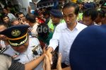 Jokowi Tinjau Banjir Kebon Baru