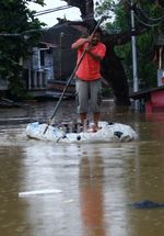 Kawasan Kebon Baru Tenggelam