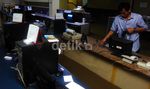 Banjir Masuki Perkantoran di Jalan Angkasa