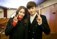 Yoona berpose dengan Suho 'EXO' yang menjadi cameo di episode 10, 11 dan 12. (SME)