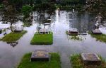 TPU Karet Bivak Terendam Banjir