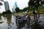 TPU Karet Bivak Terendam Banjir