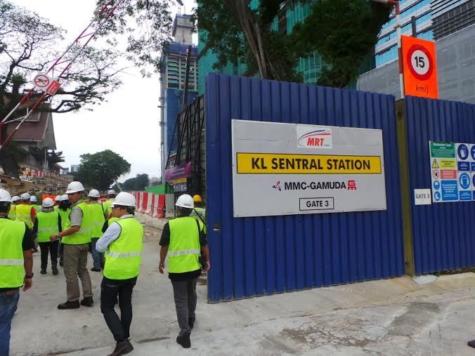 Stasiun MRT di Kuala Lumpur Dibangun 45 Meter di Bawah Tanah