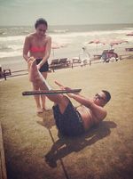 Wulan Guritno Seksi di Bali