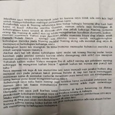 Inilah Surat Wasiat Andre Sebelum Tusuk Istri dan Bunuh Diri
