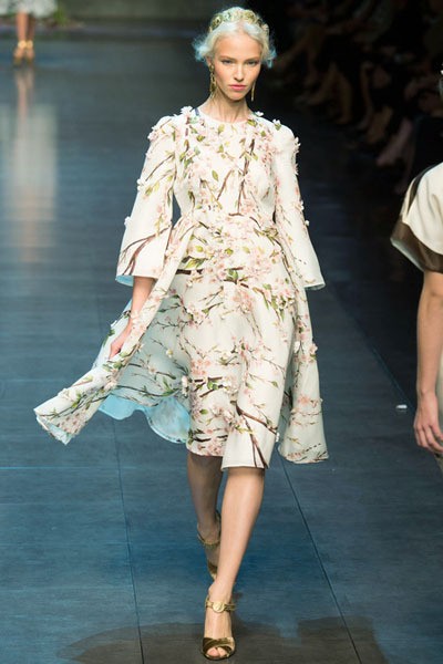 Dolce & Gabbana, Spring/Summer 2014. Milan Fashion Week 2014. [Photo by Vittorio Zunino Celotto/Getty Images]