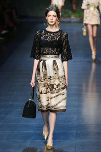 Dolce & Gabbana, Spring/Summer 2014. Milan Fashion Week 2014. [Photo by Vittorio Zunino Celotto/Getty Images]