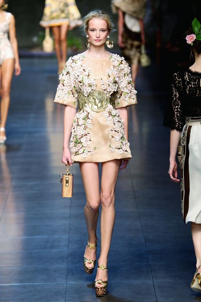 Dolce & Gabbana, Spring/Summer 2014. Milan Fashion Week 2014. [Photo by Vittorio Zunino Celotto/Getty Images]