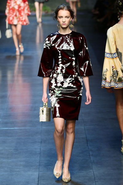 Dolce & Gabbana, Spring/Summer 2014. Milan Fashion Week 2014. [Photo by Vittorio Zunino Celotto/Getty Images]