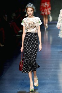 Dolce & Gabbana, Spring/Summer 2014. Milan Fashion Week 2014. [Photo by Vittorio Zunino Celotto/Getty Images]