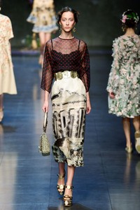 Dolce & Gabbana, Spring/Summer 2014. Milan Fashion Week 2014. [Photo by Vittorio Zunino Celotto/Getty Images]