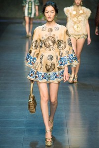 Dolce & Gabbana, Spring/Summer 2014. Milan Fashion Week 2014. [Photo by Vittorio Zunino Celotto/Getty Images]