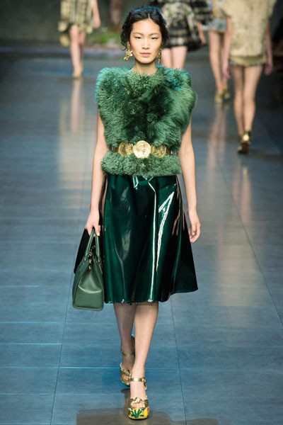 Dolce & Gabbana, Spring/Summer 2014. Milan Fashion Week 2014. [Photo by Vittorio Zunino Celotto/Getty Images]