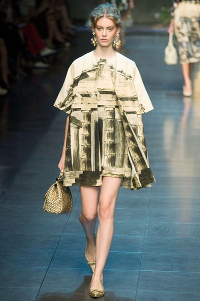 Dolce & Gabbana, Spring/Summer 2014. Milan Fashion Week 2014. [Photo by Vittorio Zunino Celotto/Getty Images]