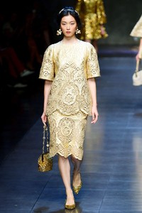 Dolce & Gabbana, Spring/Summer 2014. Milan Fashion Week 2014. [Photo by Vittorio Zunino Celotto/Getty Images]