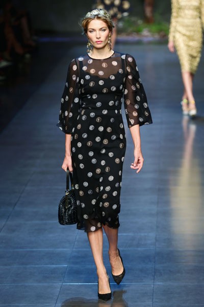 Dolce & Gabbana, Spring/Summer 2014. Milan Fashion Week 2014. [Photo by Vittorio Zunino Celotto/Getty Images]