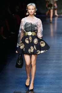 Dolce & Gabbana, Spring/Summer 2014. Milan Fashion Week 2014. [Photo by Vittorio Zunino Celotto/Getty Images]