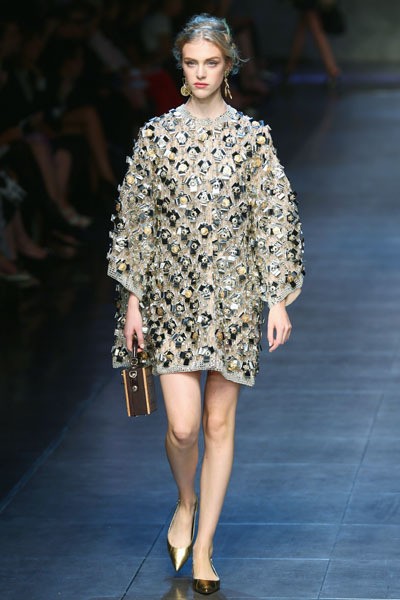 Dolce & Gabbana, Spring/Summer 2014. Milan Fashion Week 2014. [Photo by Vittorio Zunino Celotto/Getty Images]