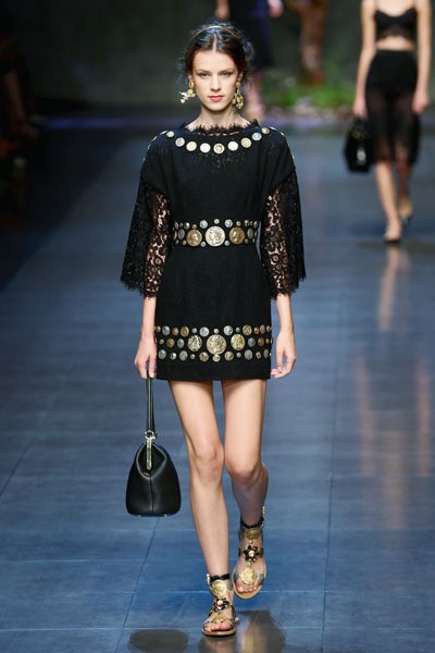 Dolce & Gabbana, Spring/Summer 2014. Milan Fashion Week 2014. [Photo by Vittorio Zunino Celotto/Getty Images]