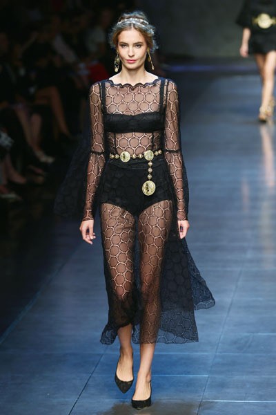 Dolce & Gabbana, Spring/Summer 2014. Milan Fashion Week 2014. [Photo by Vittorio Zunino Celotto/Getty Images]