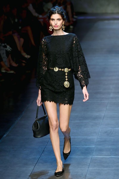 Dolce & Gabbana, Spring/Summer 2014. Milan Fashion Week 2014. [Photo by Vittorio Zunino Celotto/Getty Images]