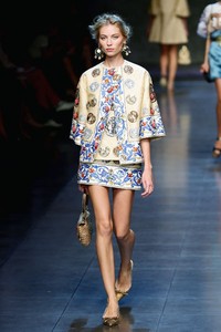 Dolce & Gabbana, Spring/Summer 2014. Milan Fashion Week 2014. [Photo by Vittorio Zunino Celotto/Getty Images]