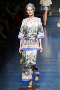 Dolce & Gabbana, Spring/Summer 2014. Milan Fashion Week 2014. [Photo by Vittorio Zunino Celotto/Getty Images]