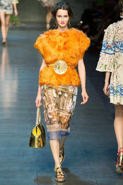 Dolce & Gabbana, Spring/Summer 2014. Milan Fashion Week 2014. [Photo by Vittorio Zunino Celotto/Getty Images]