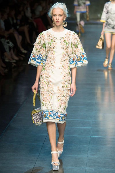 Dolce & Gabbana, Spring/Summer 2014. Milan Fashion Week 2014. [Photo by Vittorio Zunino Celotto/Getty Images]