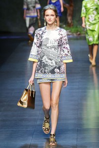 Dolce & Gabbana, Spring/Summer 2014. Milan Fashion Week 2014. [Photo by Vittorio Zunino Celotto/Getty Images]