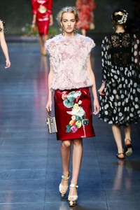 Dolce & Gabbana, Spring/Summer 2014. Milan Fashion Week 2014. [Photo by Vittorio Zunino Celotto/Getty Images]