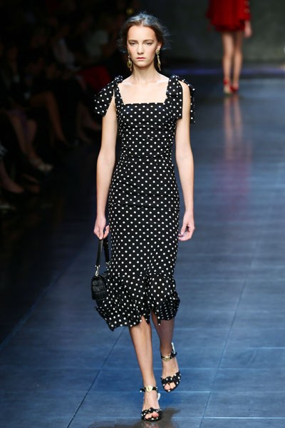 Dolce & Gabbana, Spring/Summer 2014. Milan Fashion Week 2014. [Photo by Vittorio Zunino Celotto/Getty Images]