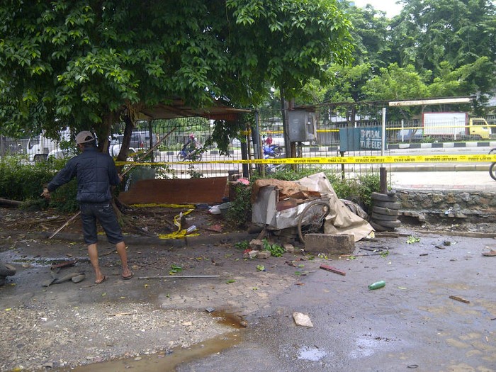 Saksi: Sebelum Meledak, Kompresor Dipanaskan untuk Tambal Ban Bajaj