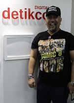 Indro Warkop dan Nirina Zubir Promosi Film Comic 8