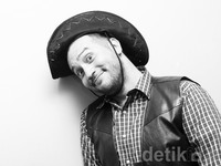 Gary saat ditemui di Studio Hanggar, Pancoran, Jakarta Selatan, Jumat (24/1/2014). Gus Mun/detikHOT.