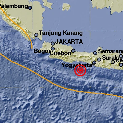  Gempa Kebumen Sampai ke Malang Jatim