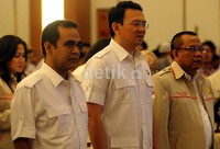 Rapat Kerja Dewan Pimpinan Daerah (DPD) DKI Partai Gerindra tersebut mengusung Prabowo Subianto untuk menjadi Presiden dalam Pemilu 2014.