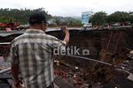 Jalan Ringroad Citraland Kota Manado Longsor