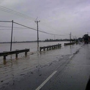Air Surut, Jalur Pantura Mulai Normal