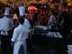 Begini Suasana Braga Culinary Night di Bandung