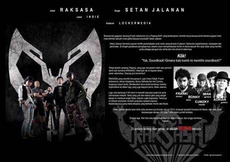 Tokoh Komik Setan Jalanan ala Pepeng Drummer Naif, Jago Frestyle Motor