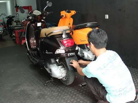 Cara Menghilangkan Getar Pada Vespa Matik