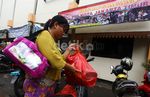 Korban Banjir Tinggalkan Pengungsian