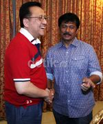 Ketua DPD Terima Pelatih Timnas U-19